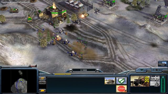 Command & Conquer: Generals Zero Hour - прохождение США миссия 3 смотреть онлайн