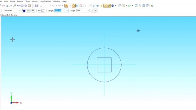 CAED construct Pyramid on Drawing using Solid edge v19 | CAED 3d drawing for mechanical Branch смотреть онлайн