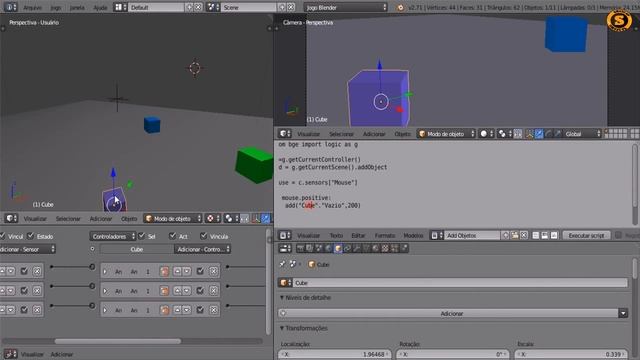 Conheça o Script Python Para Criar Jogos de Estratégia (Blender Game Engine) смотреть онлайн