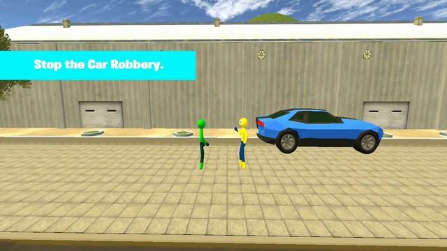 Stickman Rope Hero City Rescue Mission Android Gameplay By Games Zone смотреть онлайн