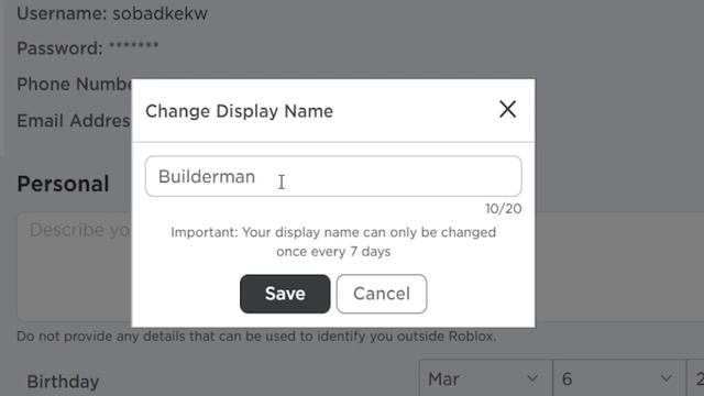 NEW FREE DISPLAY NAME UPDATE ON ROBLOX! (How to change Roblox username for Free) смотреть онлайн