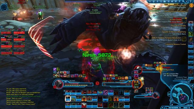 [SWTOR][The Dark Vengeance] The Ravagers HM Sparky (Tank POV) смотреть онлайн