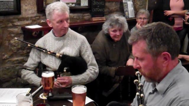 Scottish Smallpipes Bonnie Dundee Greyfriars Bar Perthshire Scotland смотреть онлайн
