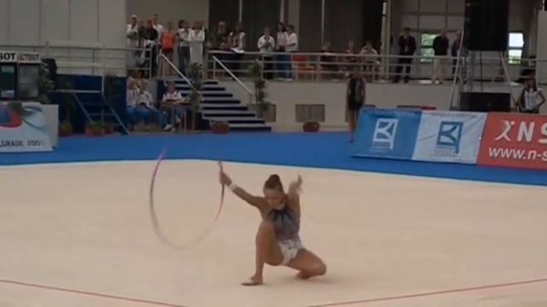 Universiade Belgrade 2009 Rhythmic Gymnastics Finals KANAEVA Evgeniya RUS Hoop
