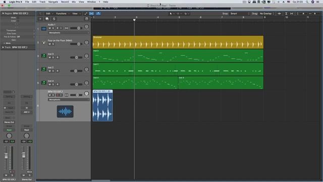 Как подгонять лупы под темп проекта в Logic Pro X [Logic Pro Help] смотреть онлайн