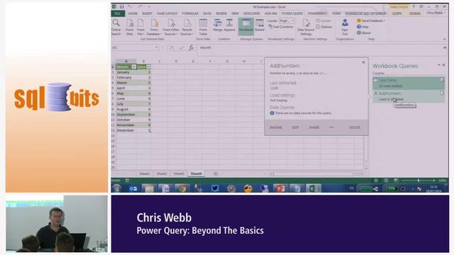 Power Query Beyond the Basics Chris Webb смотреть онлайн