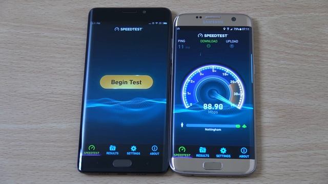 Xiaomi Mi Note 2 vs Samsung Galaxy S7 Edge - Speed Comparison! смотреть онлайн