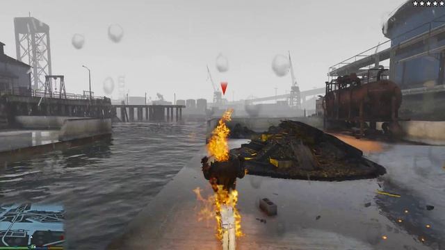 GTA V PC Mod Ghost Rider MAX Settings 4k 60FPS смотреть онлайн