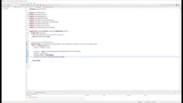 Bukkit/Spigot coding tutoriály |08| Blocky смотреть онлайн