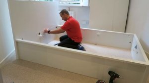 IKEA MALM OTTOMAN Double Bed Assembly