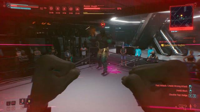 Cyberpunk 2077, Beat the brat : Razor fight смотреть онлайн
