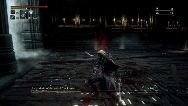 Bloodborne - Lady Maria's Visceral Attack Hug смотреть онлайн