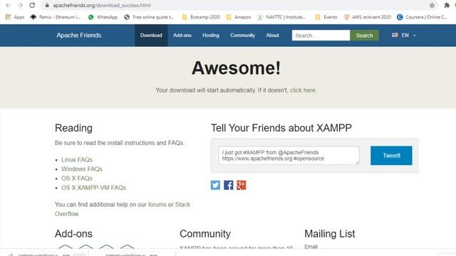 PHP Installing Xammp Server & Visual Studio Urdu/Hindi Part-02 смотреть онлайн