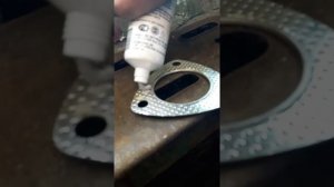 ВАЗ, приора замена прокладки резонатора, выпускного коллектора