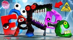 ЕСЛИ УВИДИШЬ КОШМАРНЫЙ АЛФАВИТ ЛОР В ГОРОДЕ, СРОЧНО БЕГИ! УГАР И БЕЗУМИЕ В Garry`s Mod