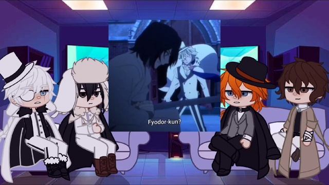 [BSD react] Bungou stray dogs react to 11 episode 5 season//Gacha Club смотреть онлайн