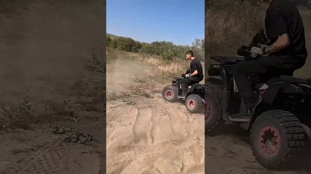 Дав боком? #ukraine #путешествия #природа #квадроцикл смотреть онлайн