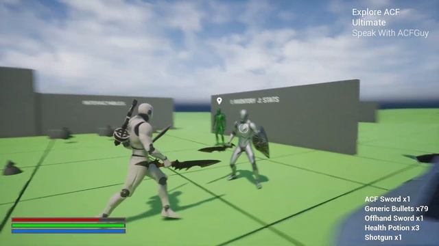 ACF Ultimate V2 Test - Unreal Engine 5 Sample Game смотреть онлайн