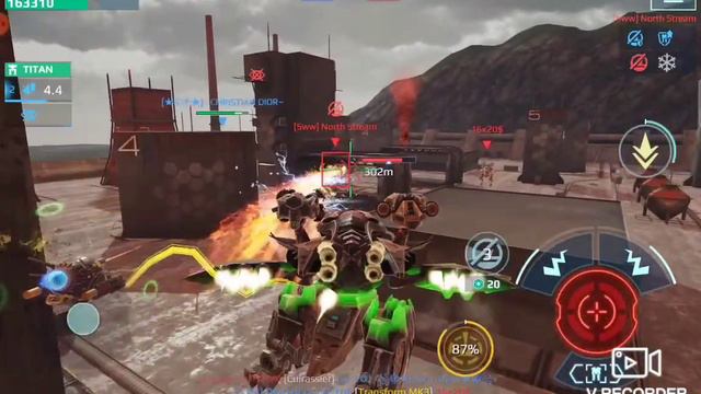War Robots - Yaga Gang Event task #9: 30min boost TDM damage grinding session with SpaceTech bots # смотреть онлайн