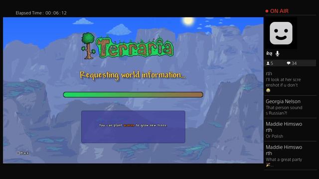 My open world on ps for terraria смотреть онлайн