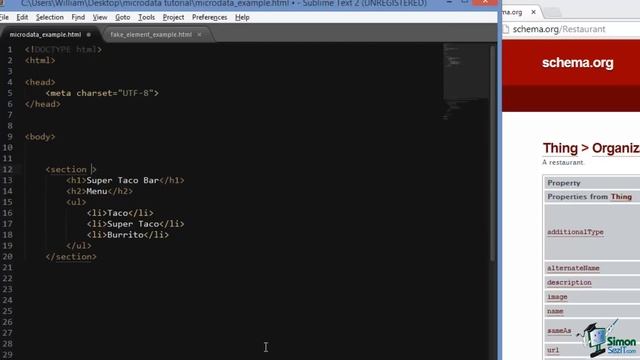 HTML5 Tutorial For Beginners - Part 8 - Microdata смотреть онлайн