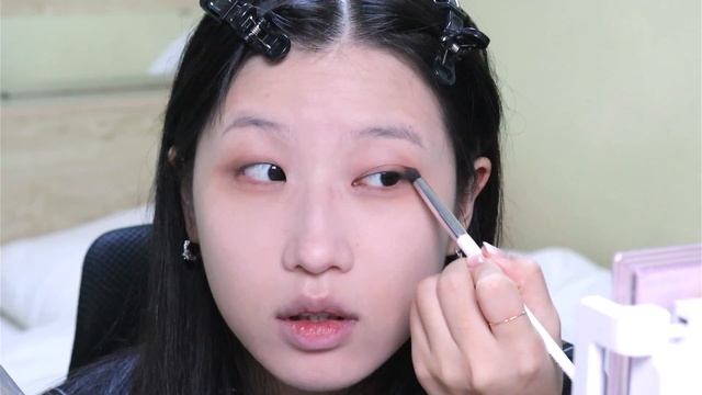 명절모임 페이크 레쉬 메이크업 부산 몇시간 걸렸는지. get ready with me facklash makeup смотреть онлайн