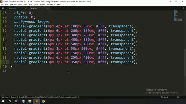 Snow Falling Animation Using CSS смотреть онлайн