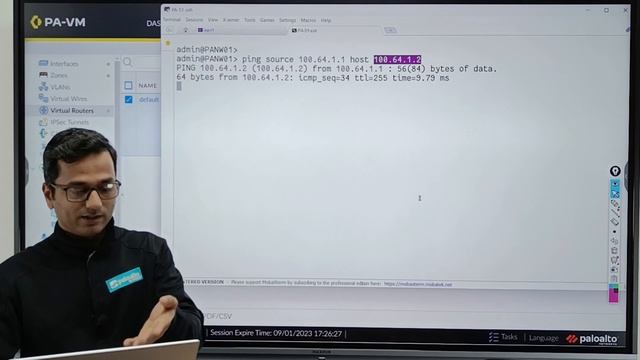 PaloAlto Hands-on || LAB-9-3 || Default Static Routing with Path Monitoring смотреть онлайн