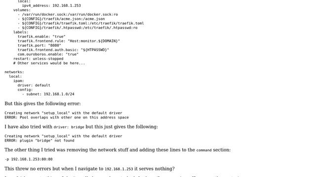 Setting up Traefik reverse proxy in docker on Unraid server смотреть онлайн