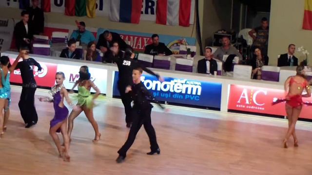 Andrei Ovidiu - Andronic Irena || Samba || WO Latin || Transylvanian Grand Prix 2014 смотреть онлайн