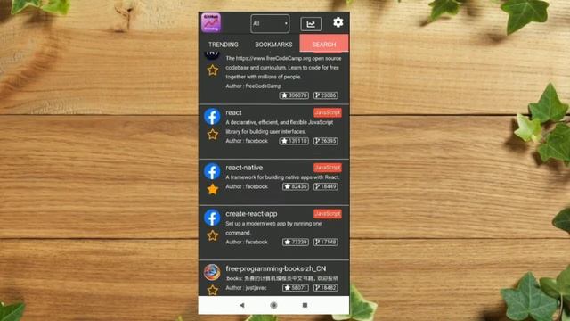 View Github Trending Repositories on Android mobile смотреть онлайн