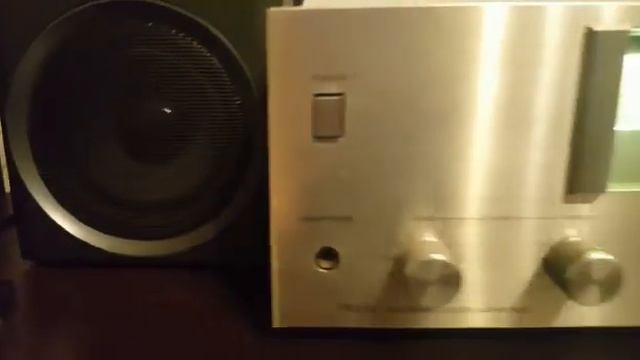 Sony TA-212 amplifier on Panasonic RX-CT980 boombox speakers смотреть онлайн