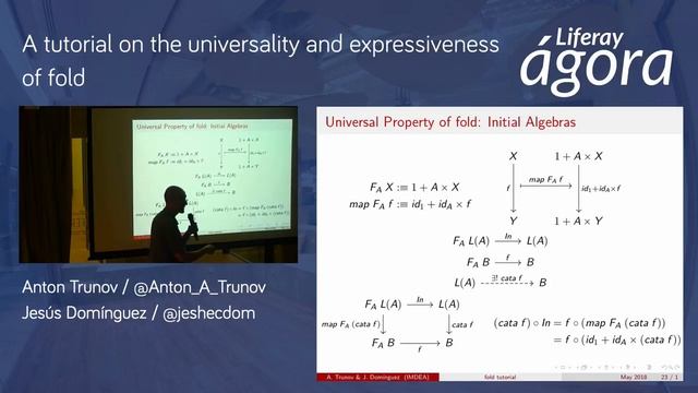 A tutorial on the universality and expressiveness of fold [PWL Madrid] смотреть онлайн