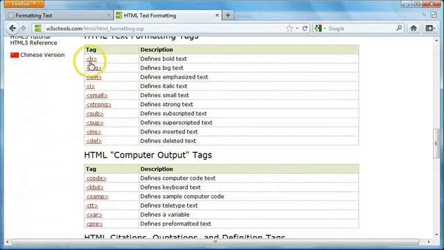 HTML Tutorial 3 Text Formatting and Coloring смотреть онлайн