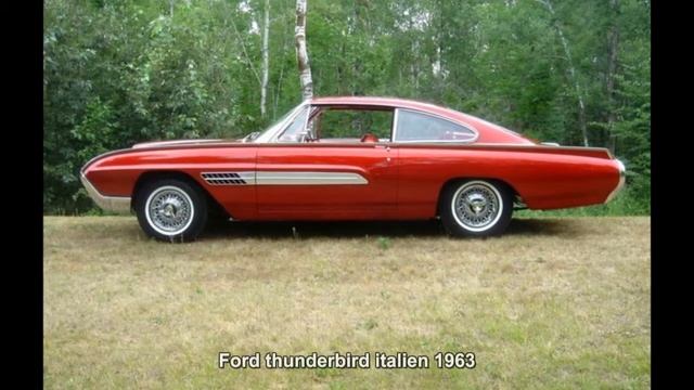 #845. Ford thunderbird italien 1963 (Prototype Car) смотреть онлайн