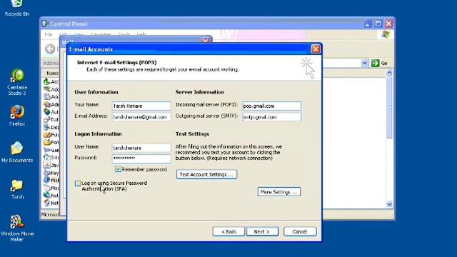 How-to Configure Gmail with Microsoft Outlook 2003 смотреть онлайн