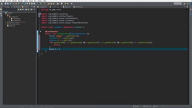 Minecraft Bukkit/Spigot Plugin Tutorial #26: Land Mines смотреть онлайн