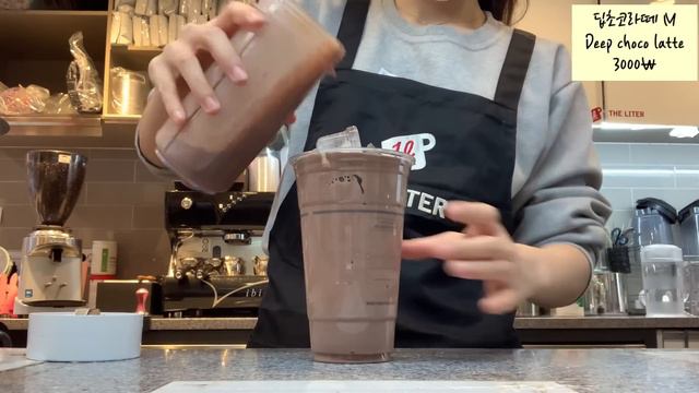 (Sub)🌈알록달록이들🌈 / 음료 주제에 이렇게 이쁘다니..🤦🏻♀️ / cafe vlog / 카페 브이로그 / 더리터 / asmr смотреть онлайн