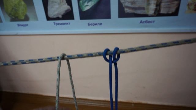 Учимся вязать узел стремя