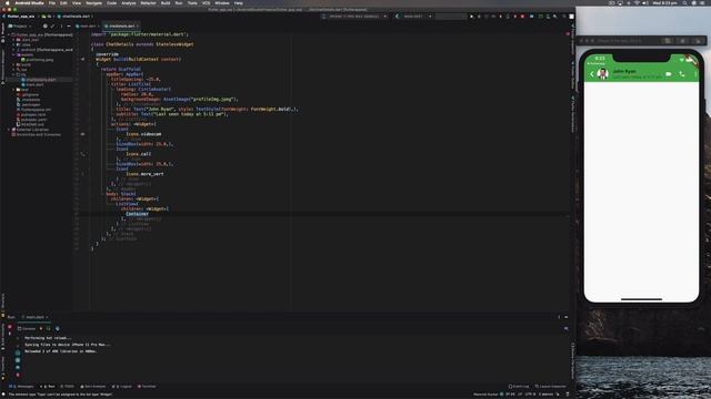 Flutter for absolute beginners - Basic widgets of Flutter - Create WhatsApp Business pages - 3 смотреть онлайн