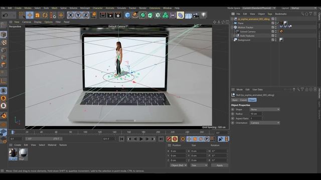 Cinema 4D: Трекинг | Как правильно добавить анимированный 3D объект в видео в Cinema 4D R23 смотреть онлайн