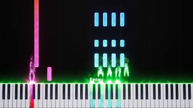 SCP-3008 OST: Wednesday Theme (Piano Tutorial) смотреть онлайн