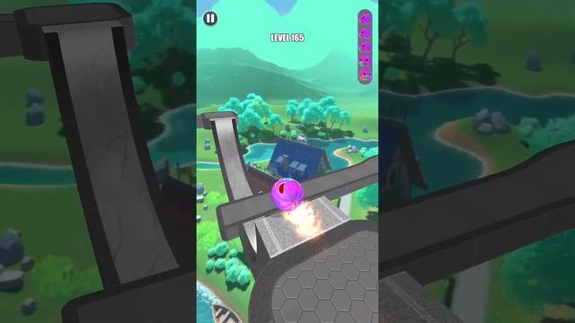 Pumpkin pretty colors ball gameplay - rolling ball sky escape challenge - levels 161 to 170 смотреть онлайн