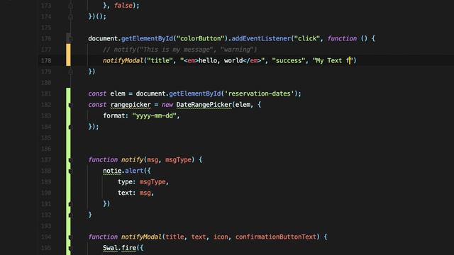 053 Creating modals with SweetAlert смотреть онлайн