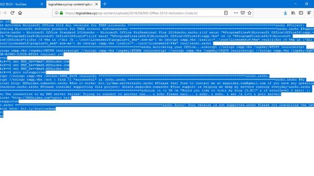 NO MORE VIRUS ACTIVATE MICROSOFT OFFICE 2016 WITH CMD  2019 WORKING 100%
