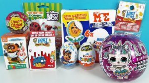 СЮРПРИЗ MIX! ВИННИ ПУХ, Куклы LOL SPARKLE, Щенячий патруль, LOST KITTIES Unboxing Kinder Surprise