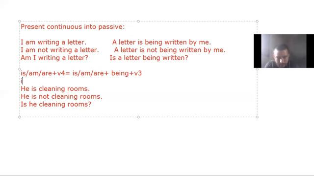 Present continuous: Positive & negative statements and yes/no question into passive смотреть онлайн