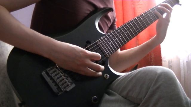 As I Lay Dying - "Confined" / 7 Strings Guitar Cover смотреть онлайн