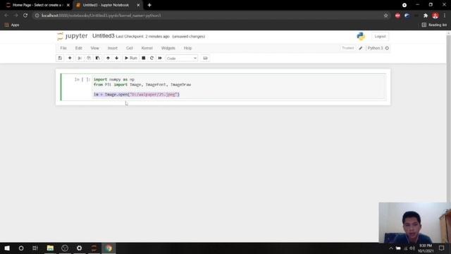 vidio untuk menampilkan gambar dengan bahasa python di jupiter notebook смотреть онлайн