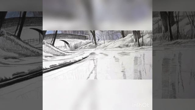 ЦДЮТ. ШЭД.РИСУНОК 2 КЛАСС. ПЕЙЗАЖНЫЕ ЗАРИСОВКИ (цветные карандаши) смотреть онлайн